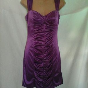 Purple dress,